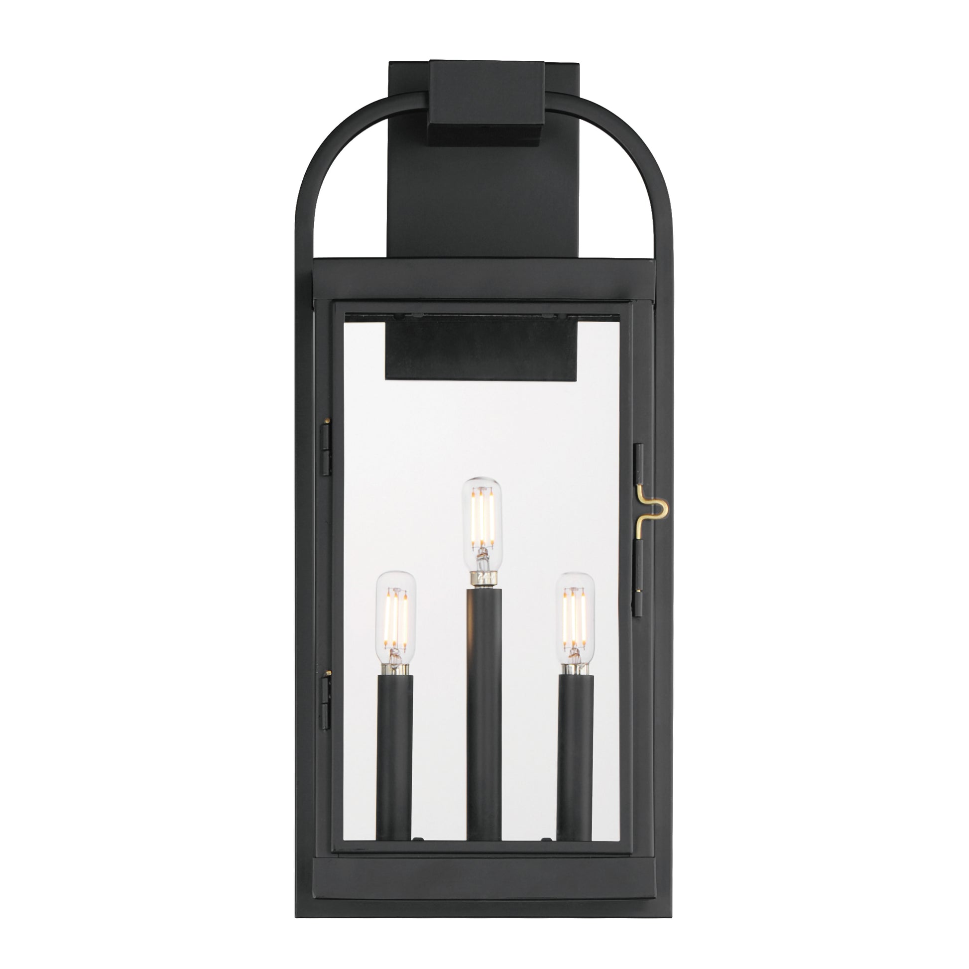 Bonham Large Outdoor Wall Sconce Black by Maxim Lighting