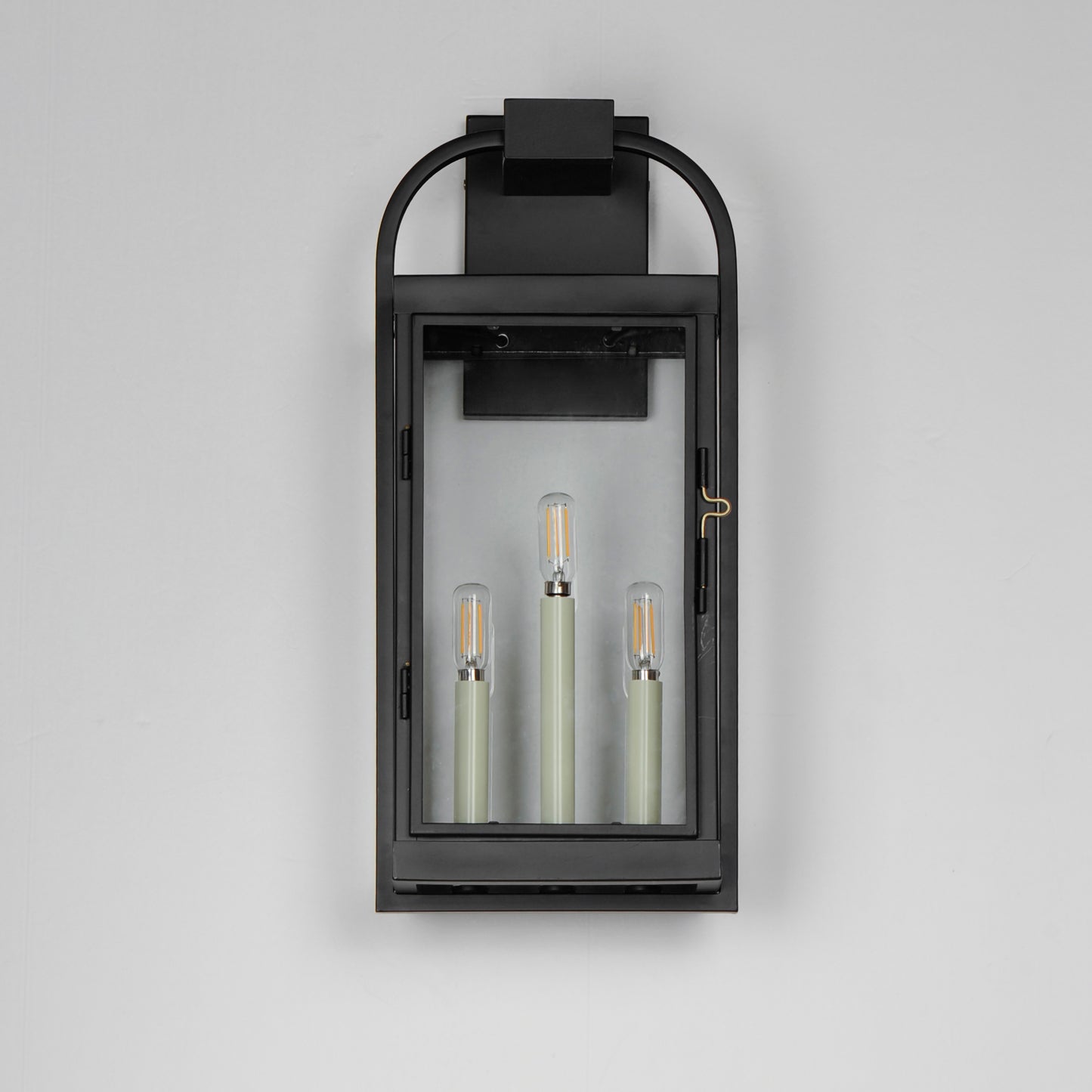 Bonham Large Outdoor Wall Sconce Black by Maxim Lighting