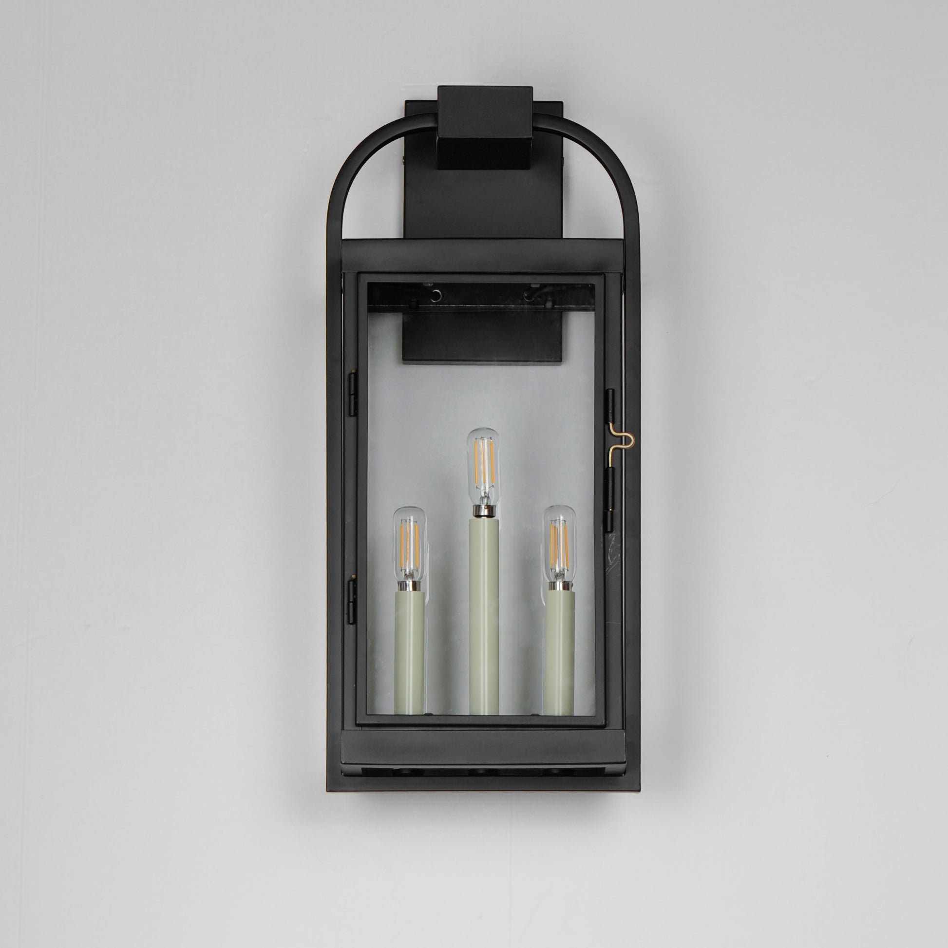 Bonham Large Outdoor Wall Sconce Black by Maxim Lighting