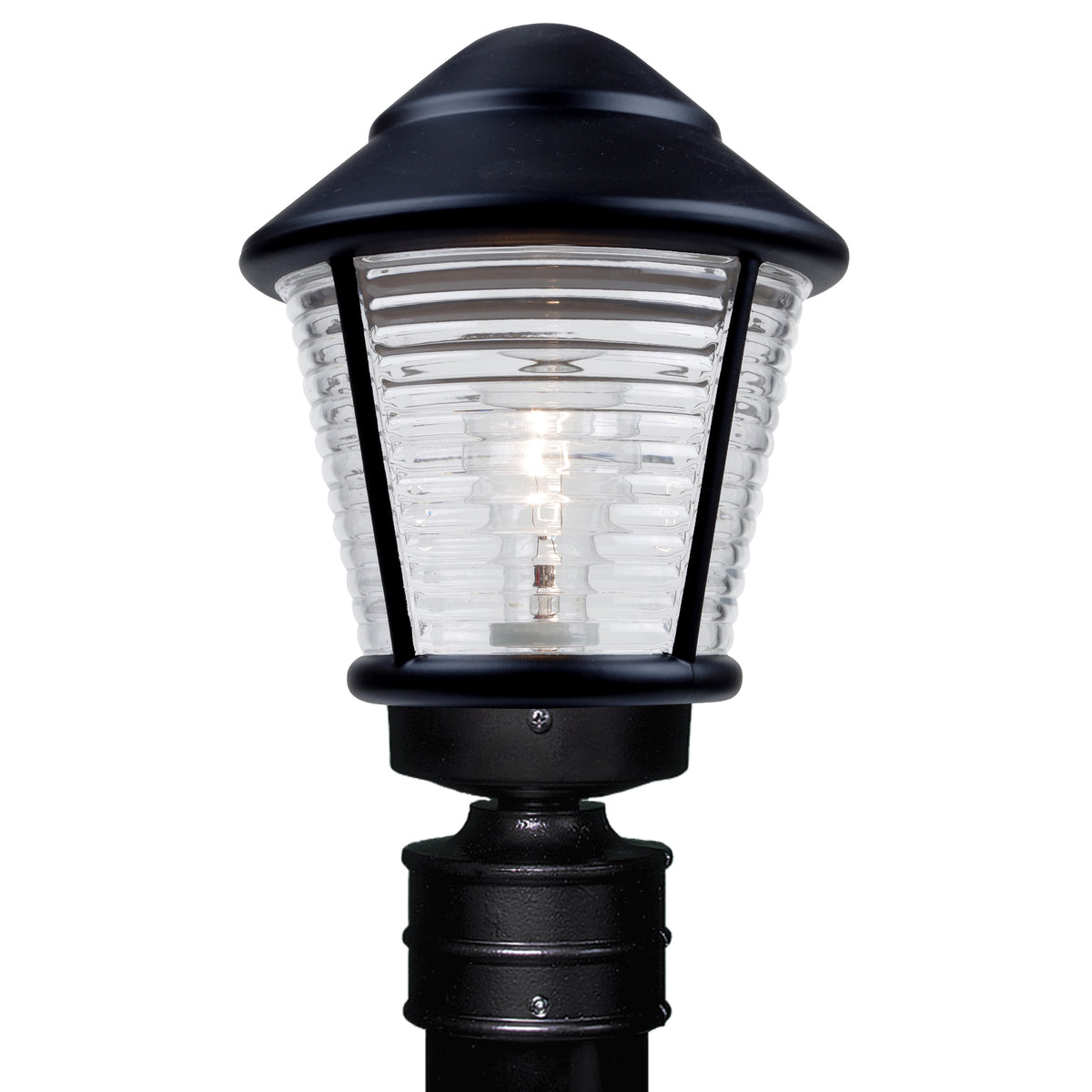 Besa Costaluz 3100 post lantern option – Black