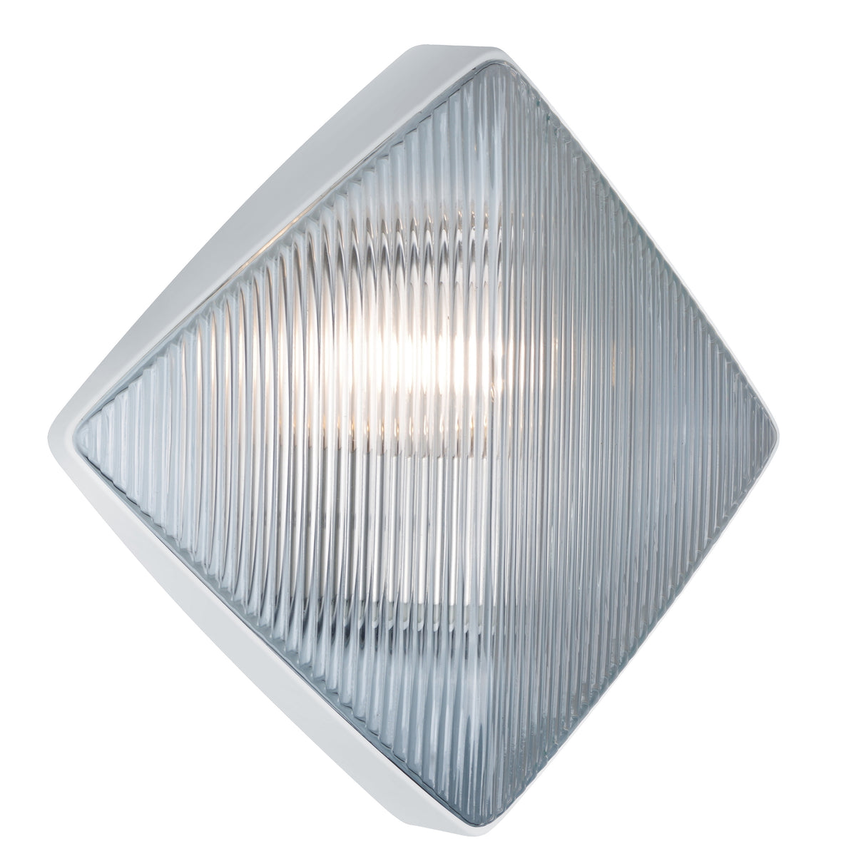 Besa Costaluz 3110 wall sconce option – White / Clear inside