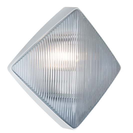 Besa Costaluz 3110 wall sconce option – White / Clear inside