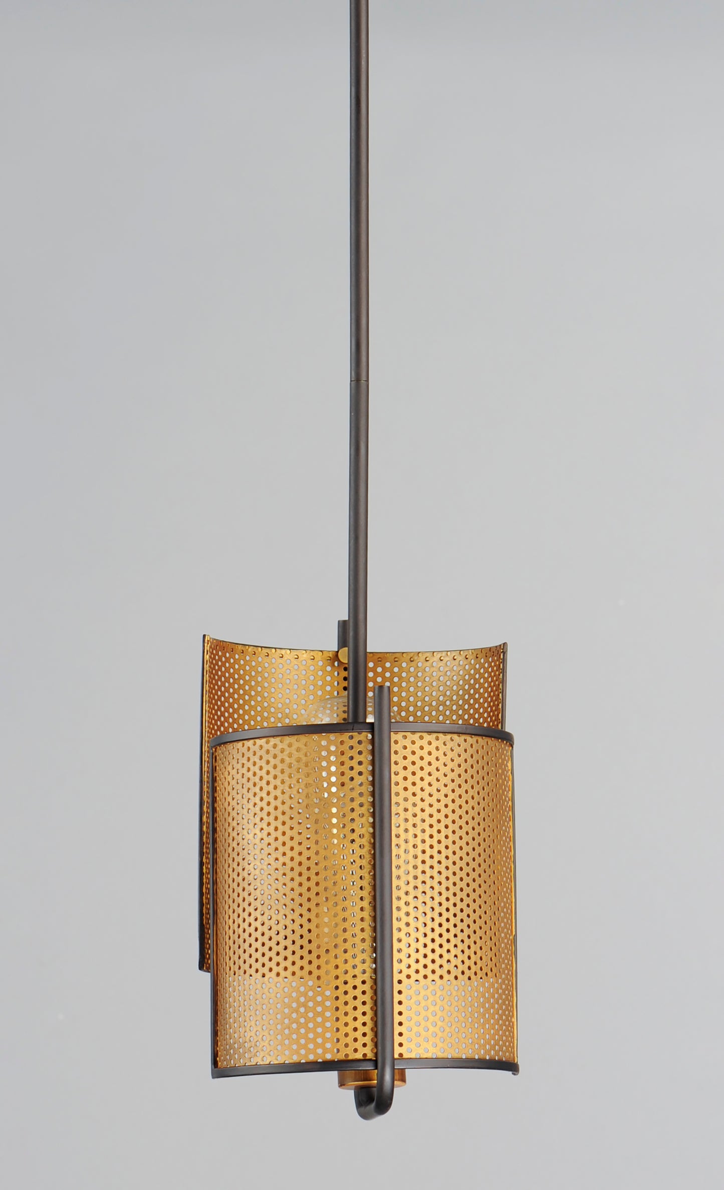 Caspian 2-Light Pendant Oil Rubbed Bronze/Antique Brass by Maxim Lighting