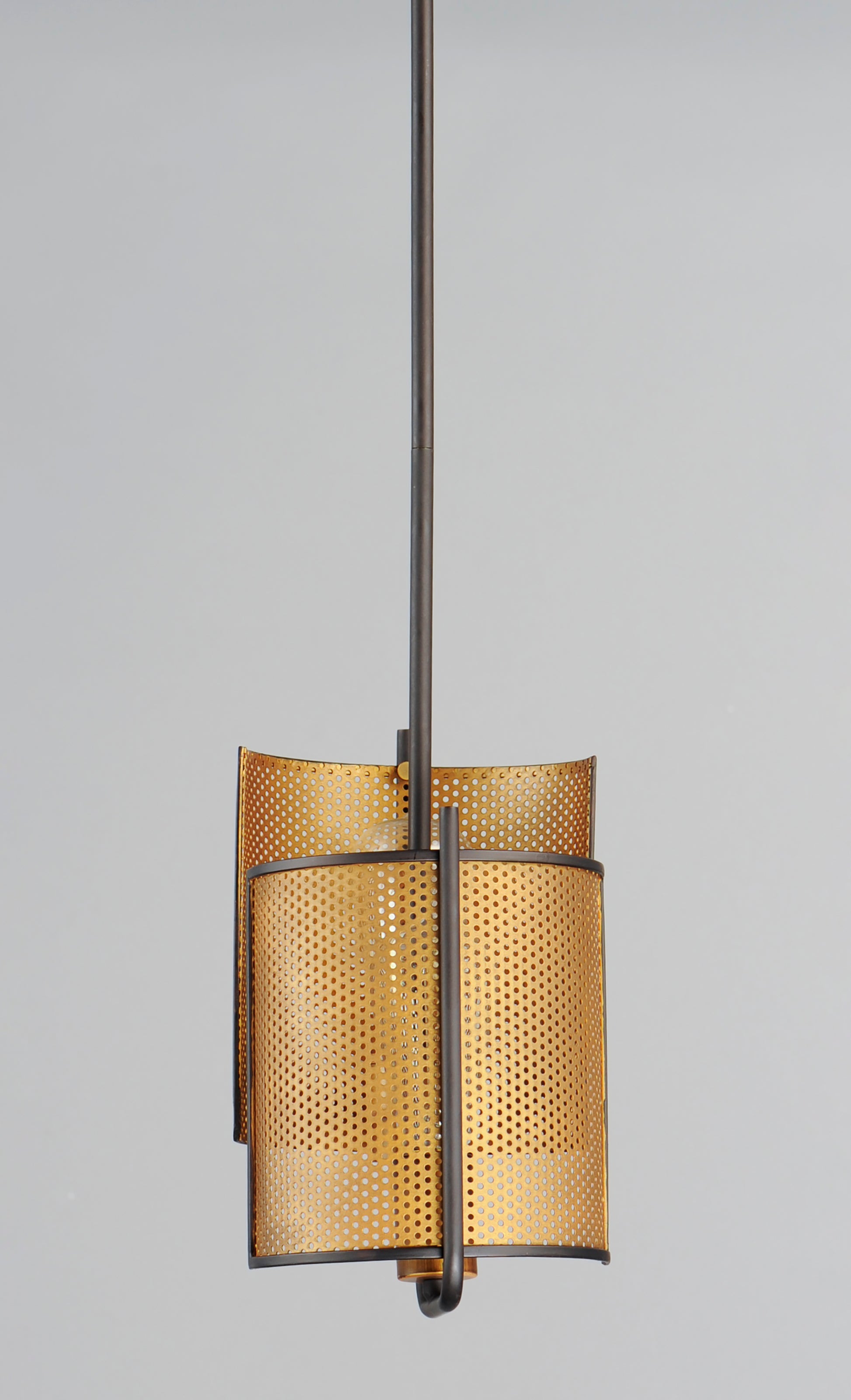 Caspian 2-Light Pendant Oil Rubbed Bronze/Antique Brass by Maxim Lighting