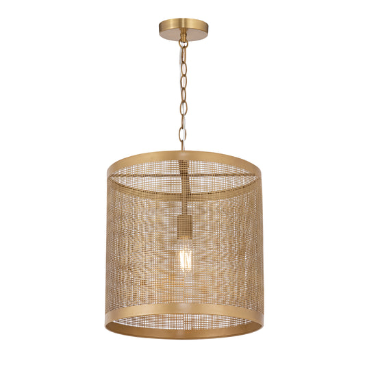 Hatcher 15" Pendant Gold by Maxim Lighting