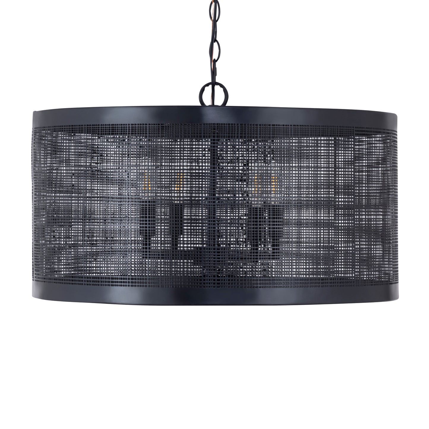 Hatcher 24" 4-Light Pendant Black by Maxim Lighting