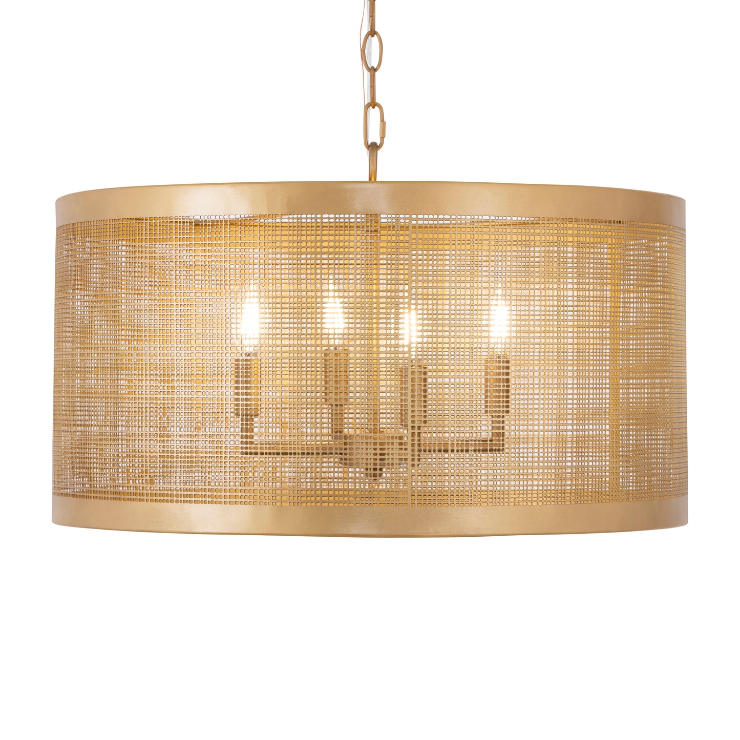 Hatcher 24" 4-Light Pendant Gold by Maxim Lighting
