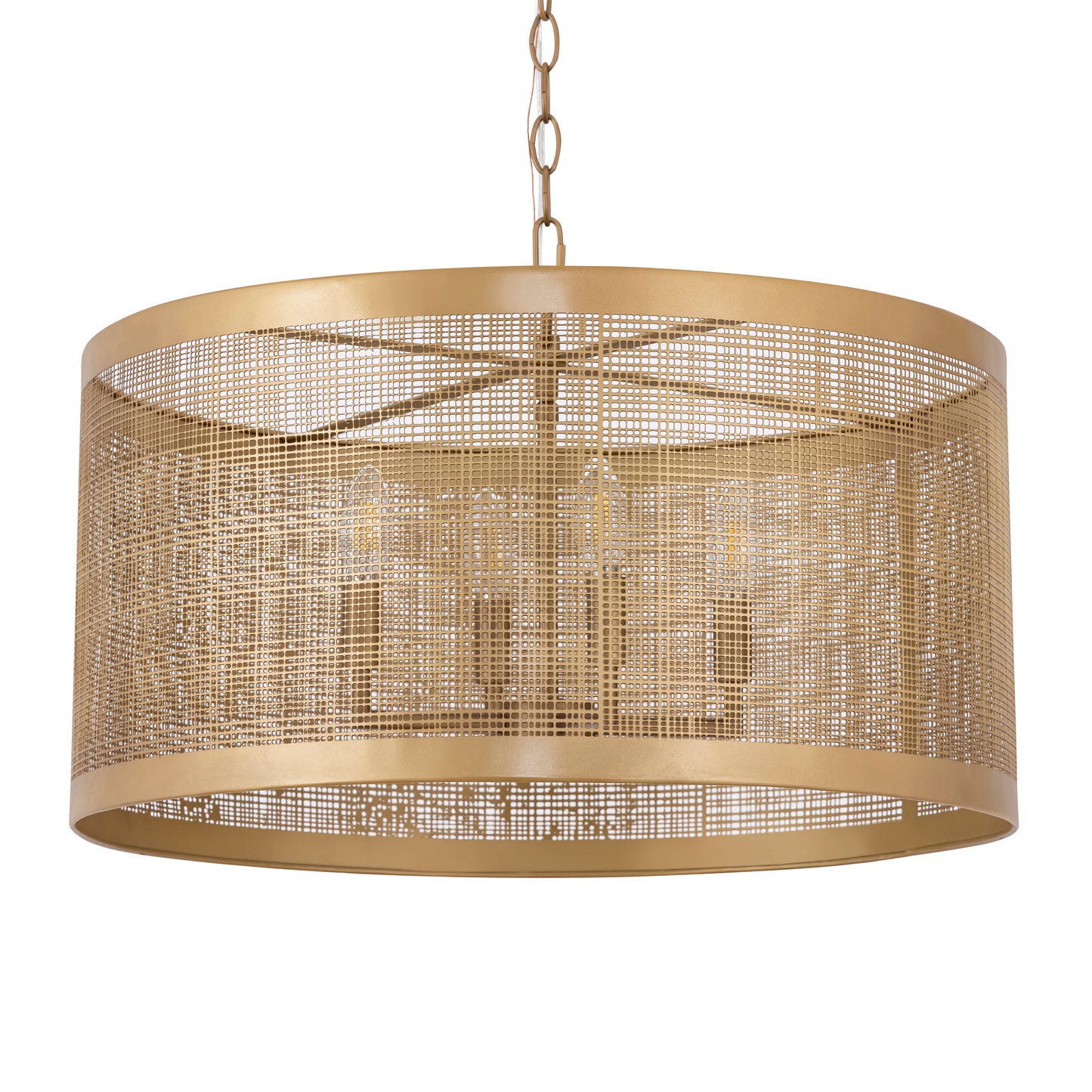 Hatcher 24" 4-Light Pendant Gold by Maxim Lighting