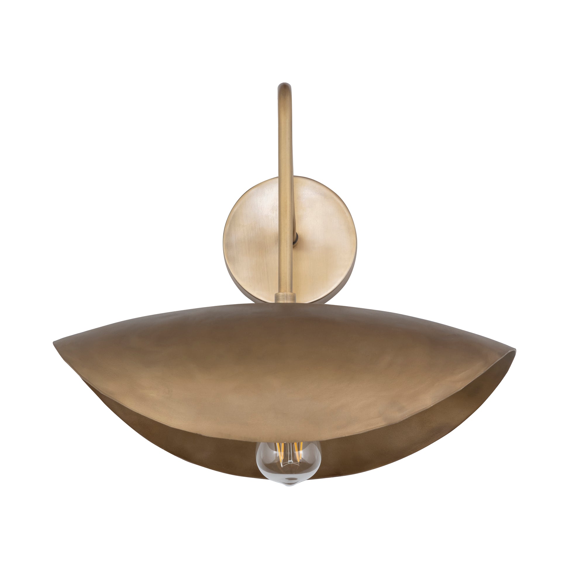 Denarii Wall Sconce Natural Gold by Maxim Lighting