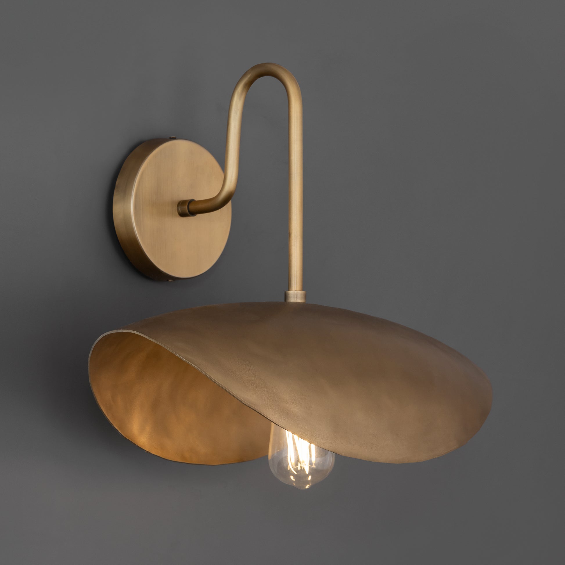 Denarii Wall Sconce Natural Gold by Maxim Lighting