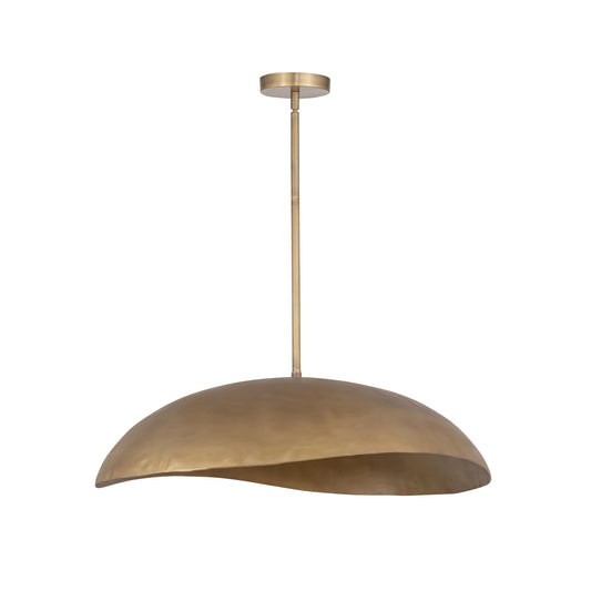 Denarii 24" Iron Pendant Natural Gold by Maxim Lighting