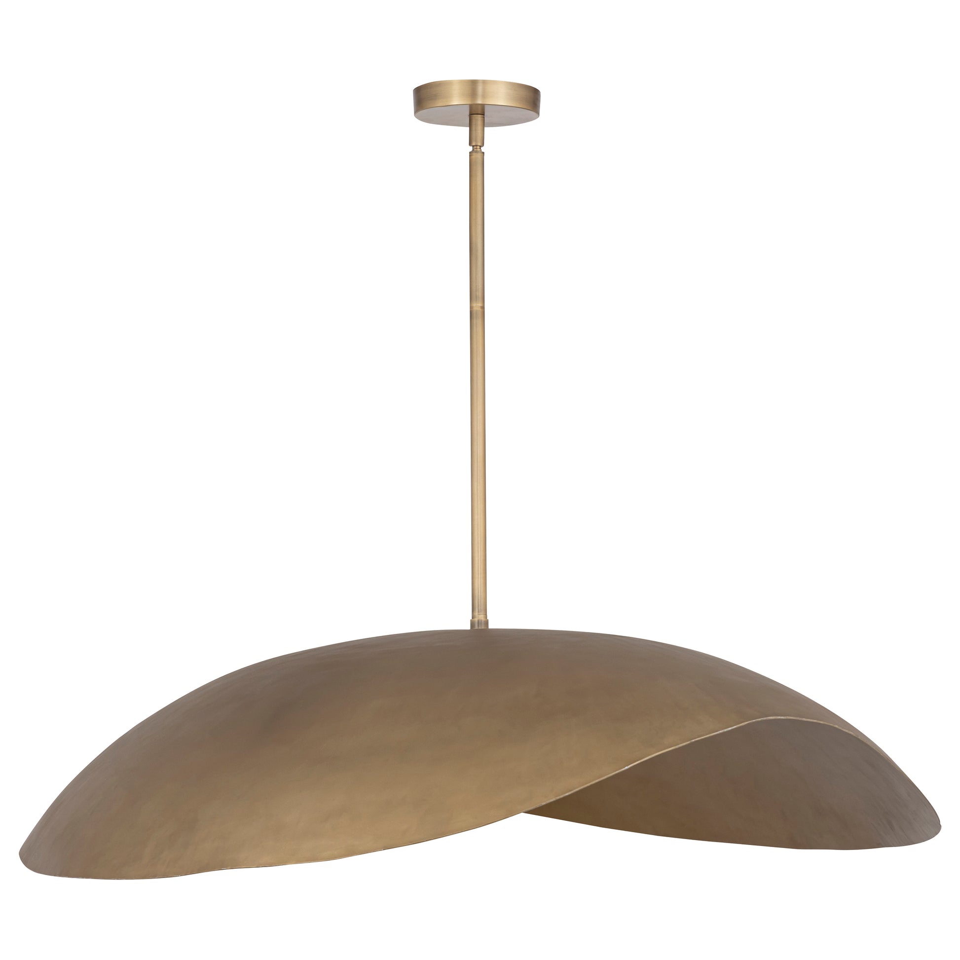 Denarii 36" Iron Pendant Natural Gold by Maxim Lighting