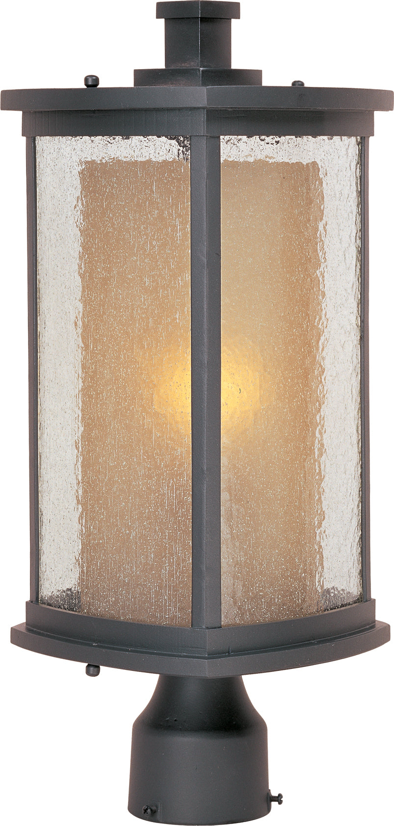 Bungalow Outdoor Pole/Post Lantern Bronze by Maxim Lighting