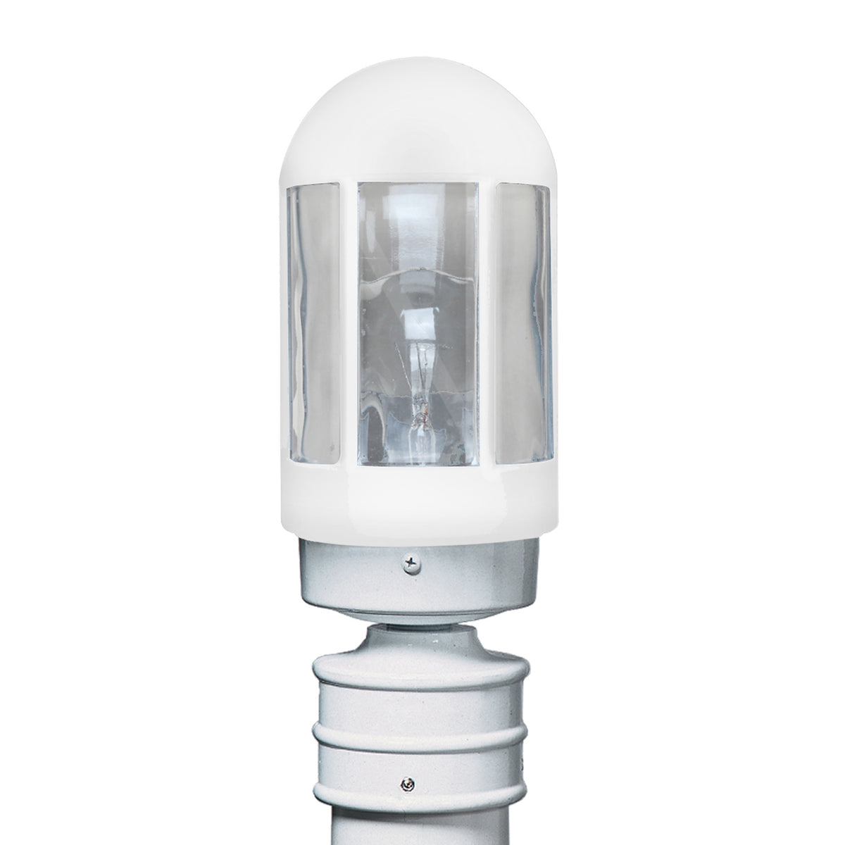 Besa Costaluz 3151 post lantern option – White