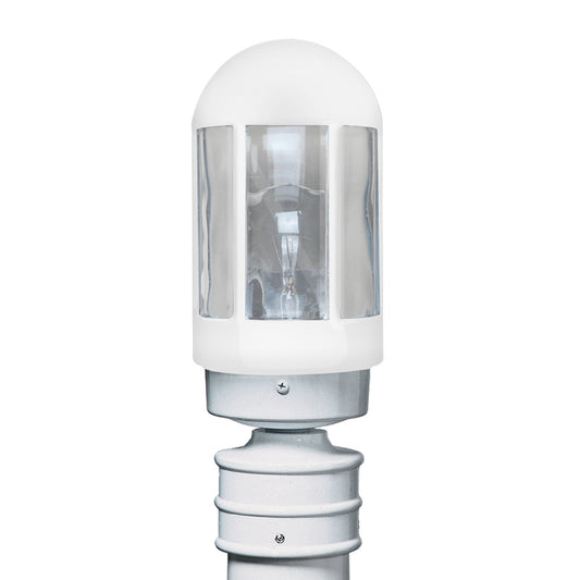 Besa Costaluz 3151 post lantern option – White