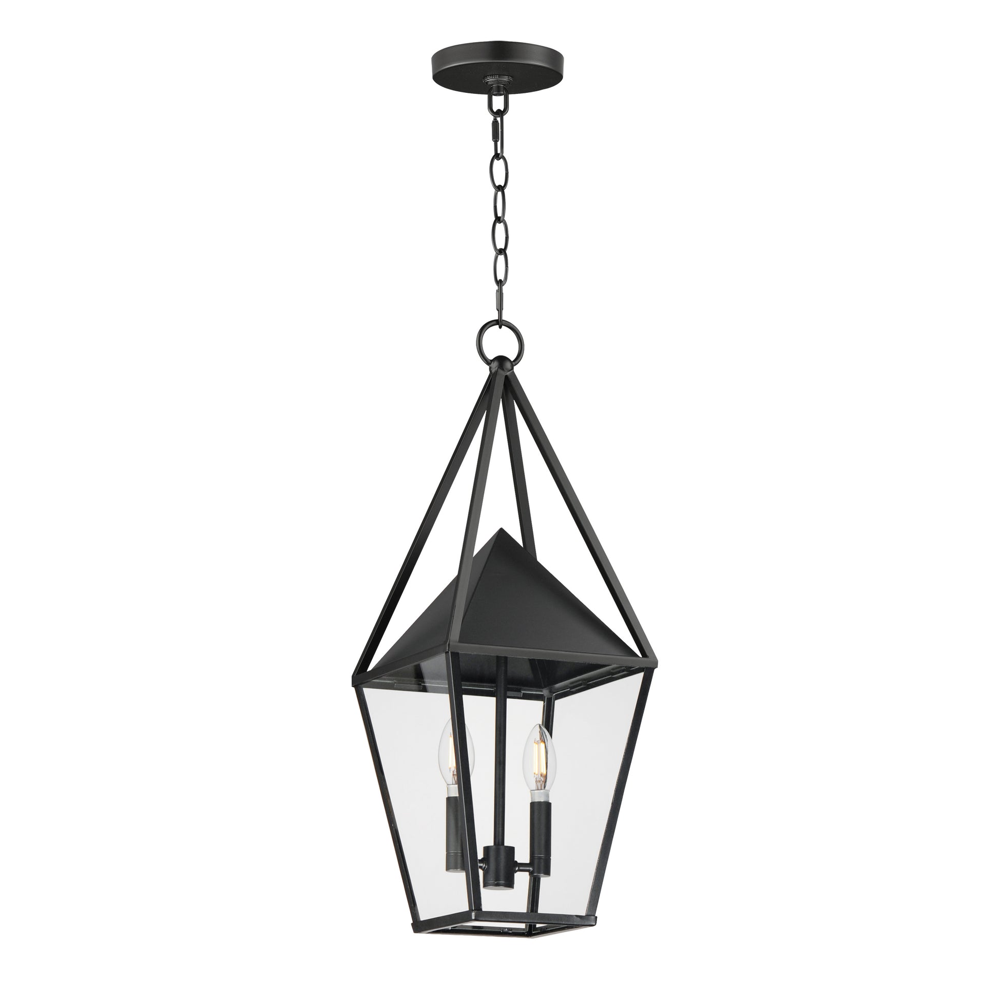 Bavaria 2-Light Large Outdoor Pendant Black by Maxim Lighting
