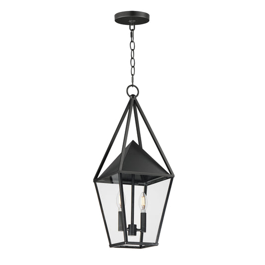 Bavaria 2-Light Large Outdoor Pendant Black by Maxim Lighting