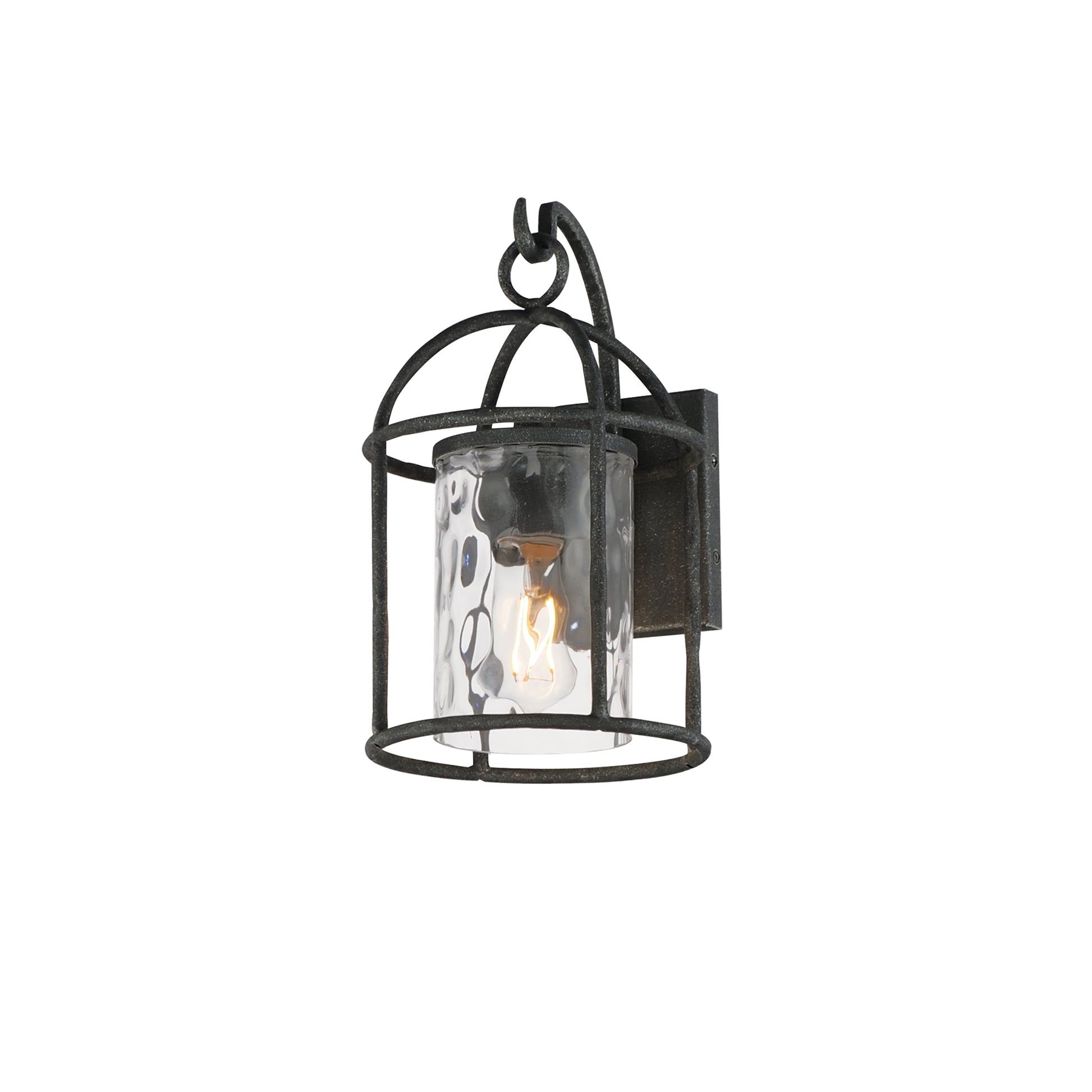 Del Mar Small Outdoor Wall Sconce Blacksmith by Maxim Lighting