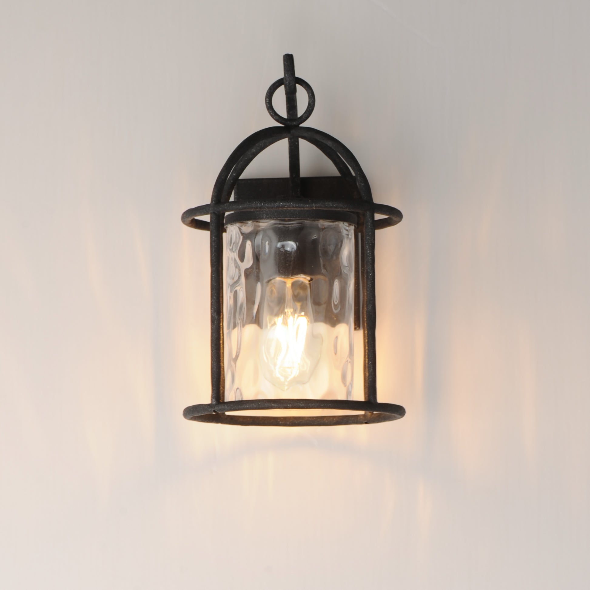 Del Mar Small Outdoor Wall Sconce Blacksmith by Maxim Lighting
