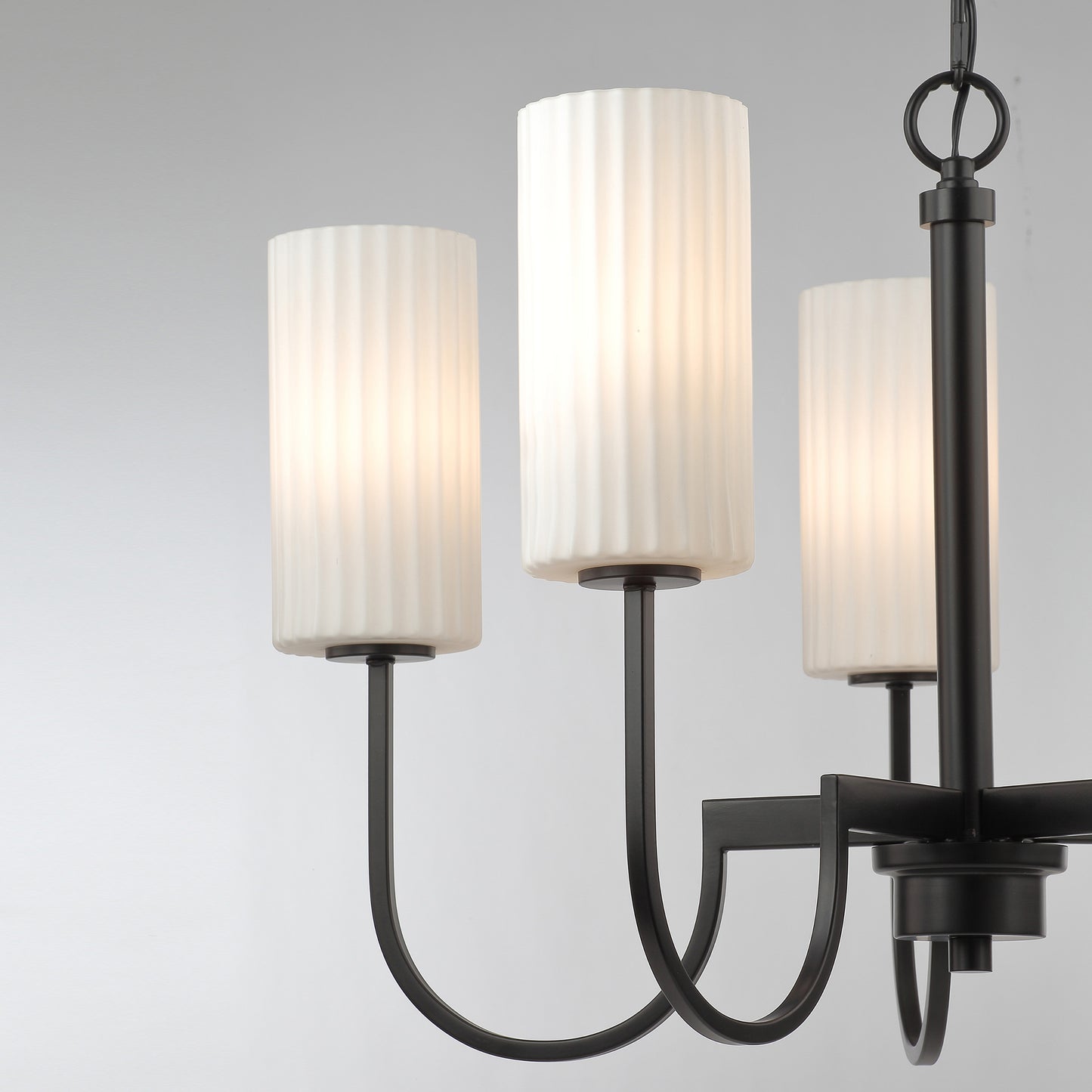 Town & Country 8-Light Chandelier Black by Maxim Lighting