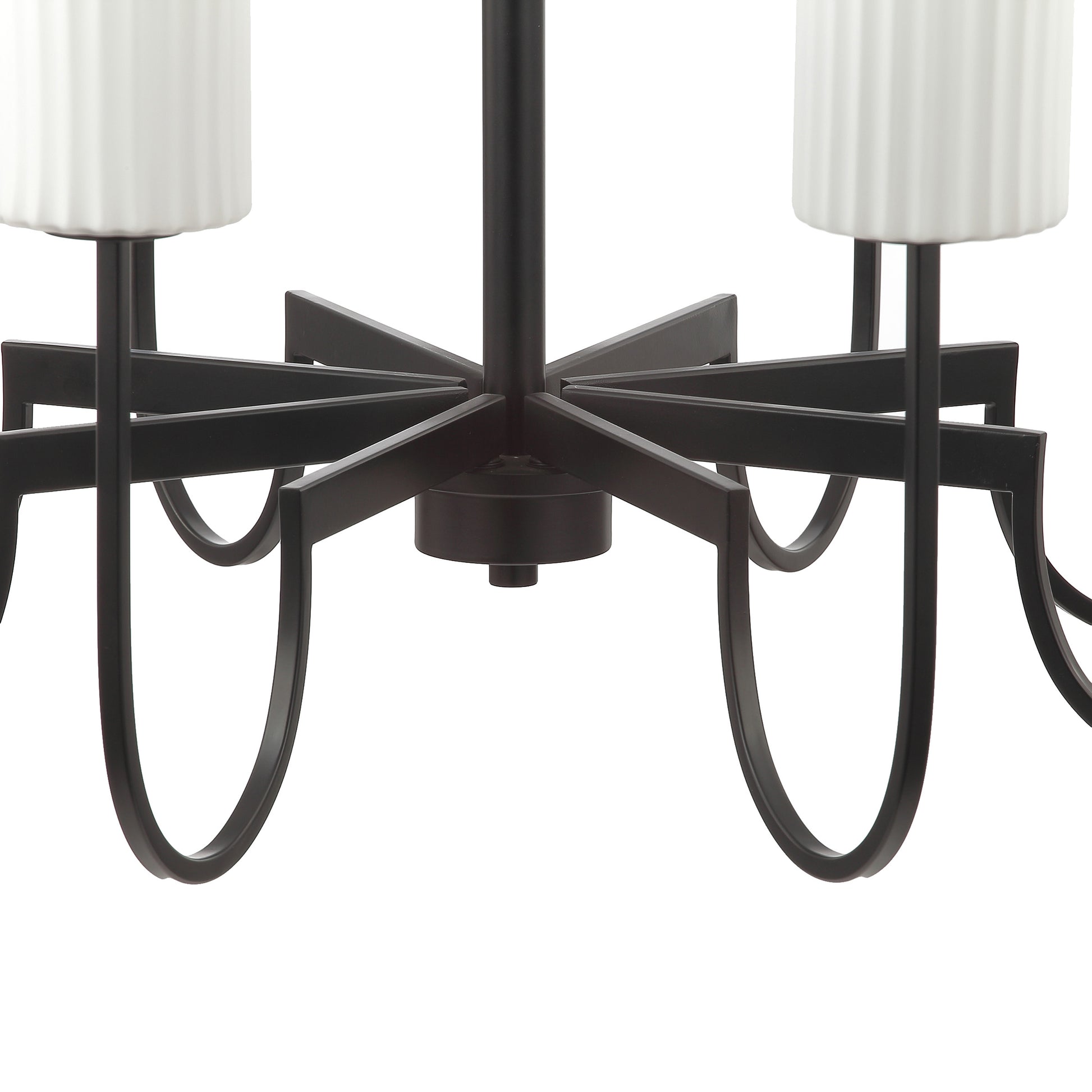 Town & Country 8-Light Chandelier Black by Maxim Lighting