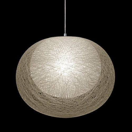 Yamagiwa Mayuhana 2 Oval Pendant Light by Toyo Ito – detail and setting 2