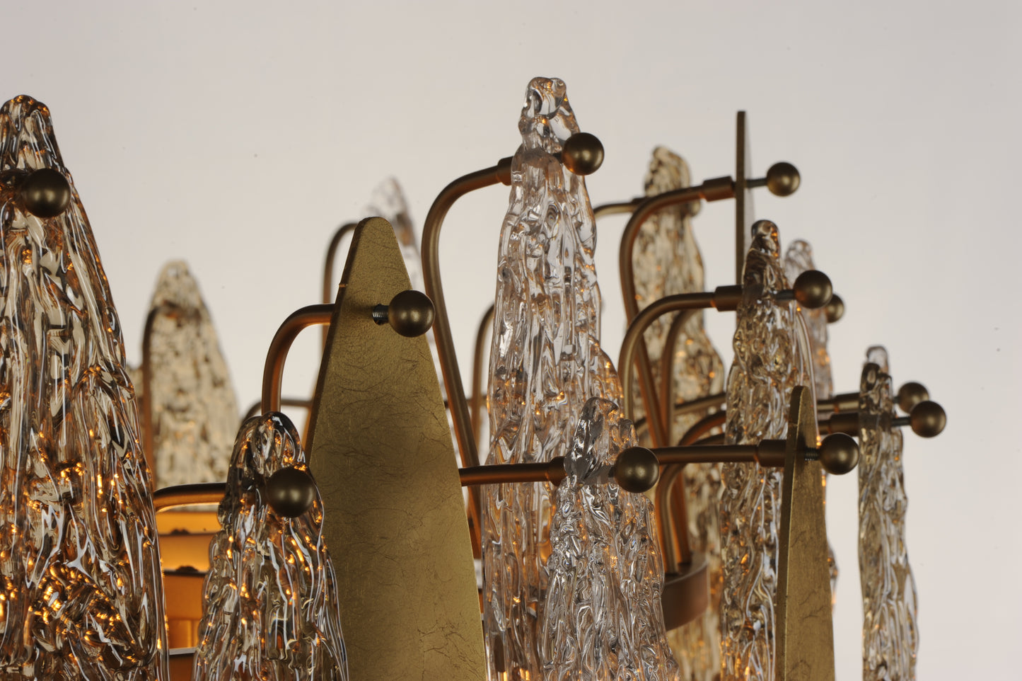 Majestic 21-Light Chandelier Gold Leaf by Maxim Lighting