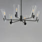 Armory 6-Light Chandelier Black by Maxim Lighting