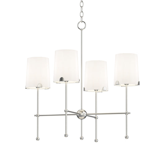 Huntington 4-Light Chandelier Satin Nickel by Maxim Lighting
