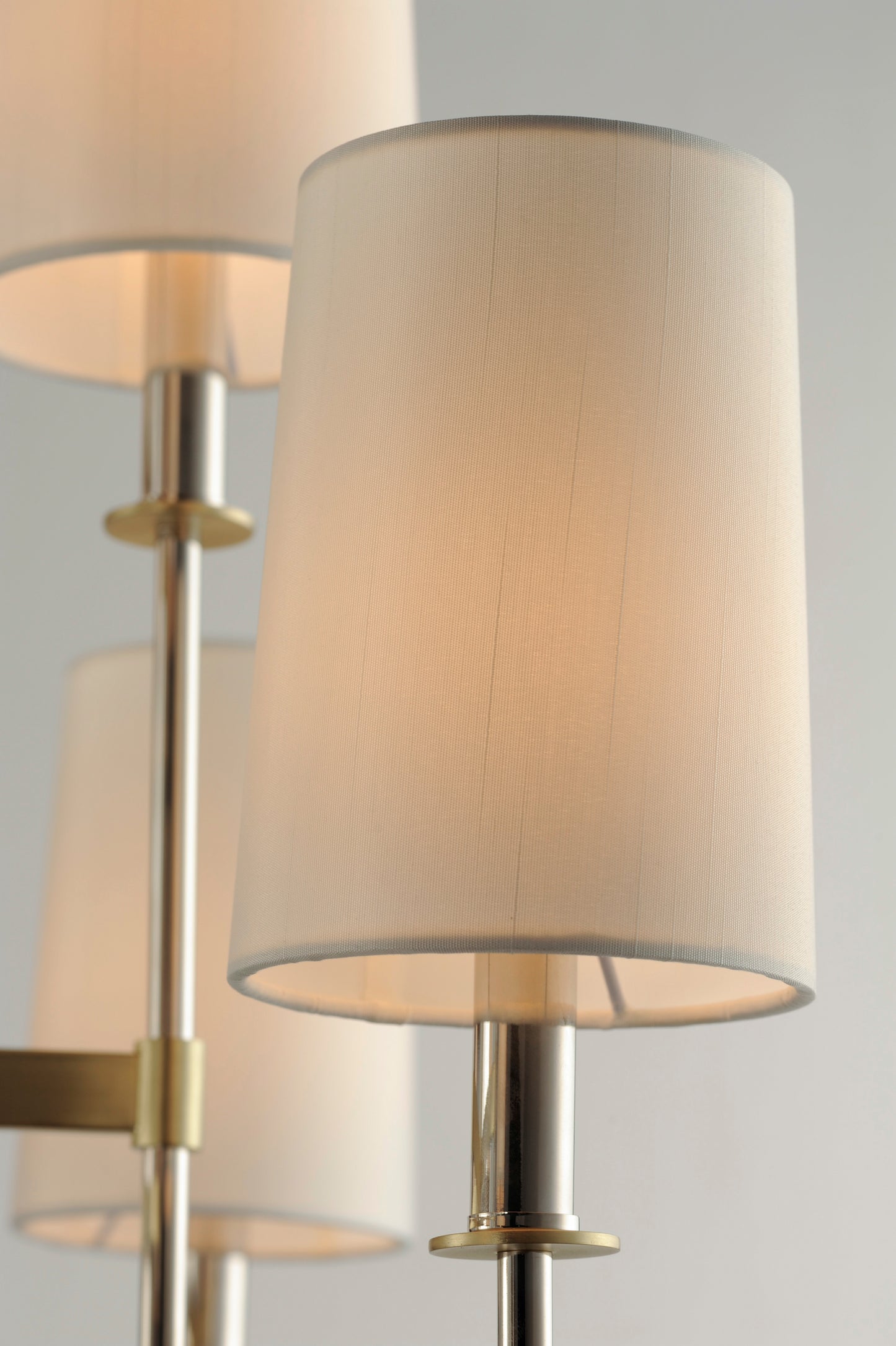 Uptown 5-Light Chandelier Satin Brass/Polished Nickel by Maxim Lighting
