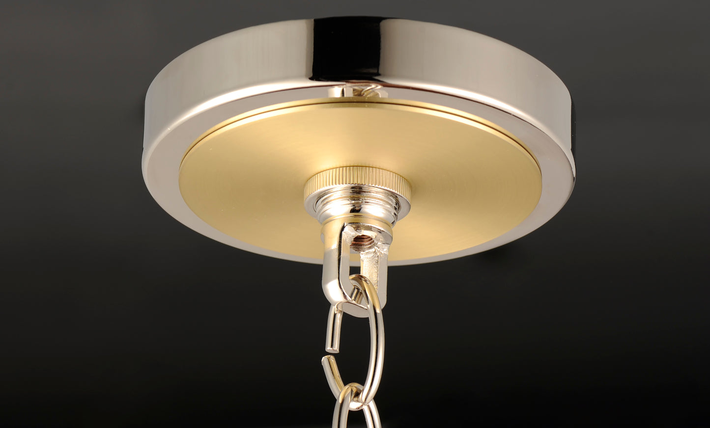 Uptown 8-Light Chandelier Satin Brass/Polished Nickel by Maxim Lighting