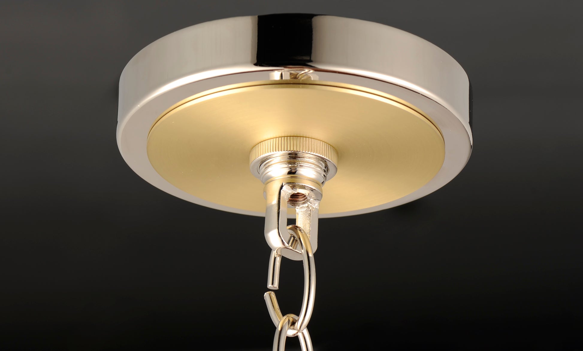 Uptown 8-Light Chandelier Satin Brass/Polished Nickel by Maxim Lighting