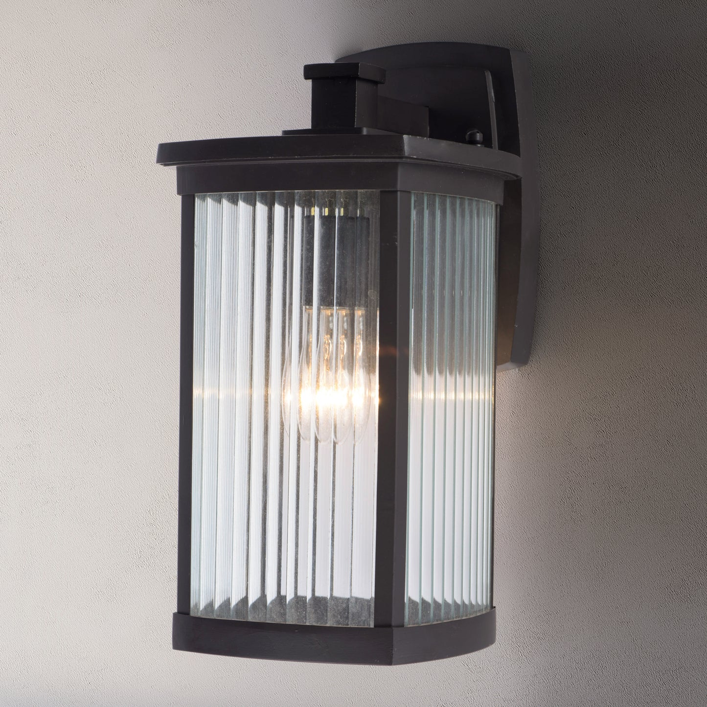 Terrace Medium Outdoor Wall Lantern Bronze by Maxim Lighting