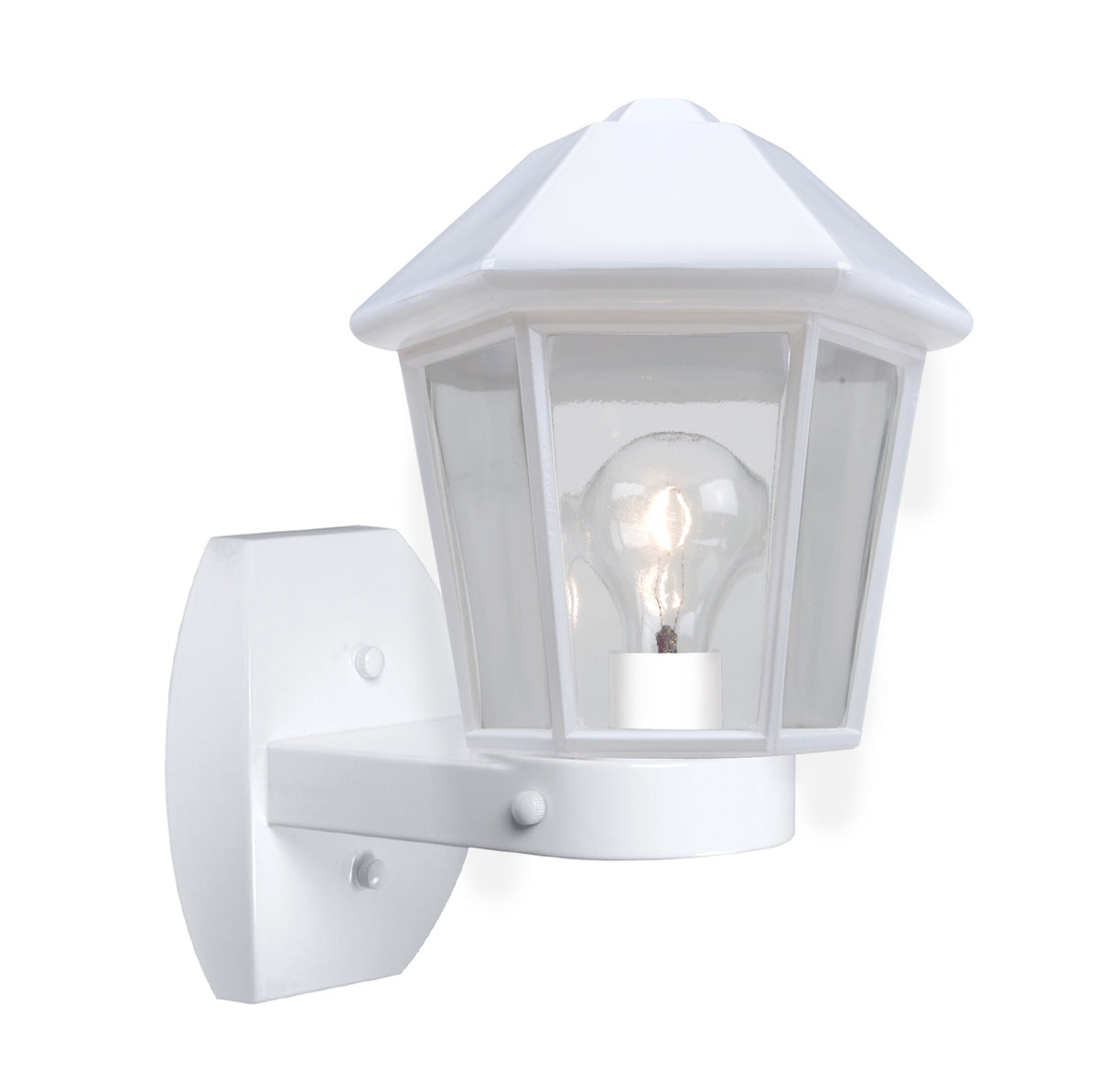 Besa Costaluz 3272 wall lantern option – White