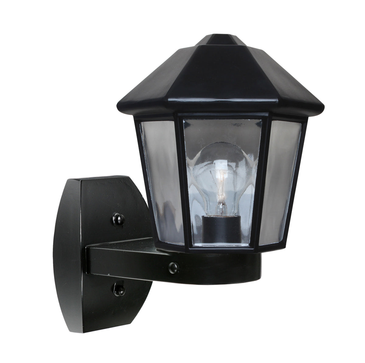 Besa Costaluz 3272 wall lantern option – Black