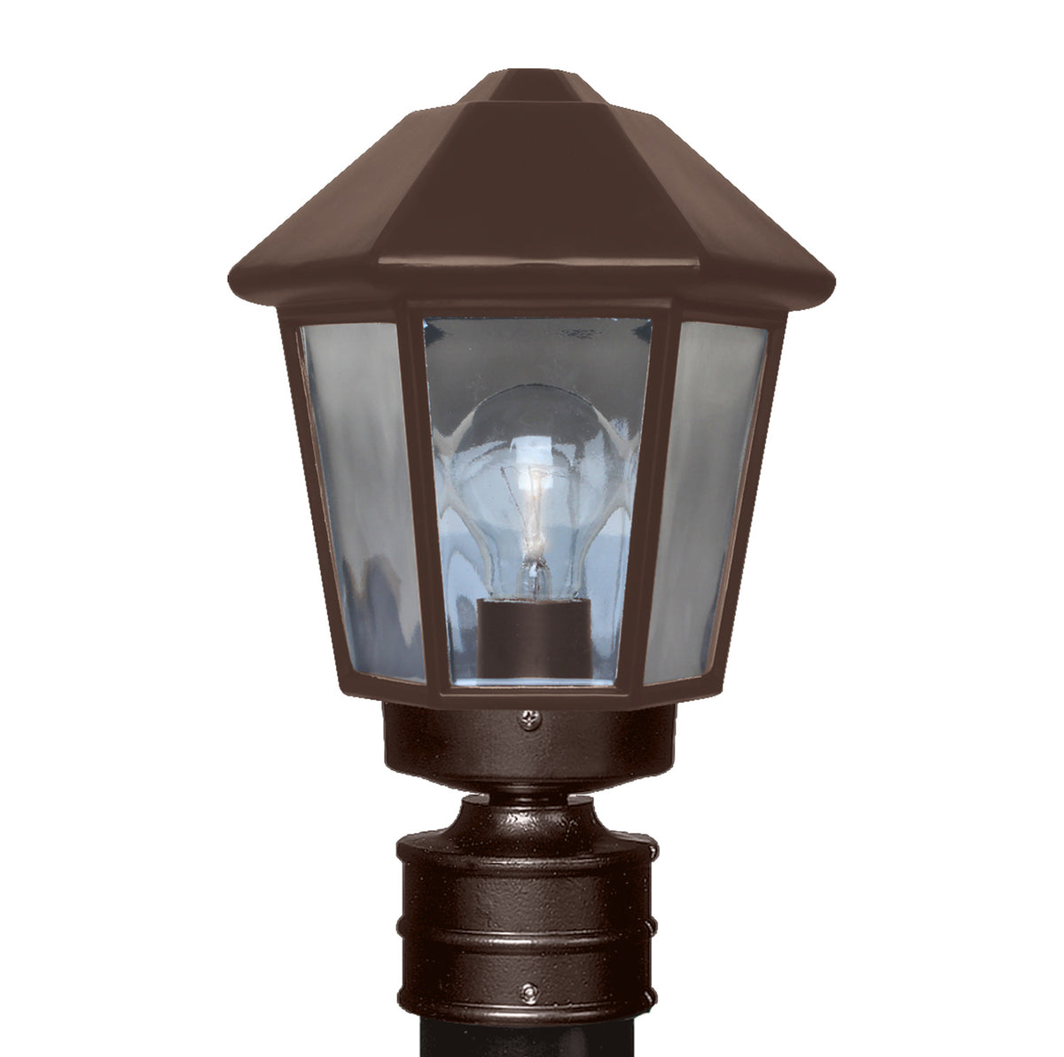 Besa Costaluz 3272 post lantern option – Bronze