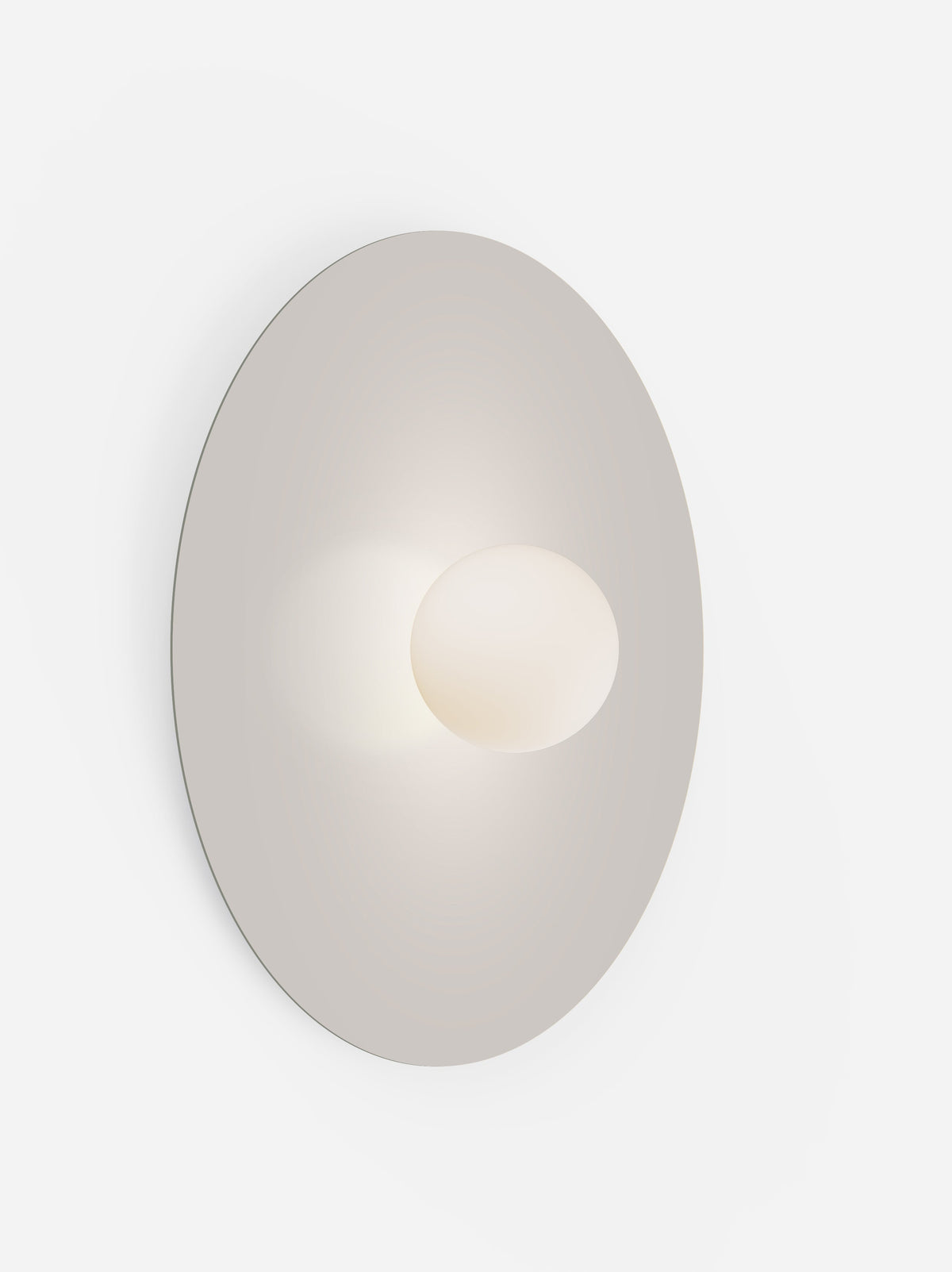 Pablo Designs Bola Disc Colors flush mount – 32" Sand disc