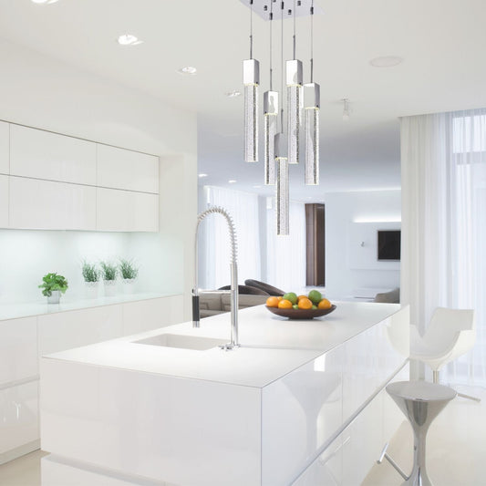 Rectangular Crystal Chandelier - Finesse Decor FN-1133-5