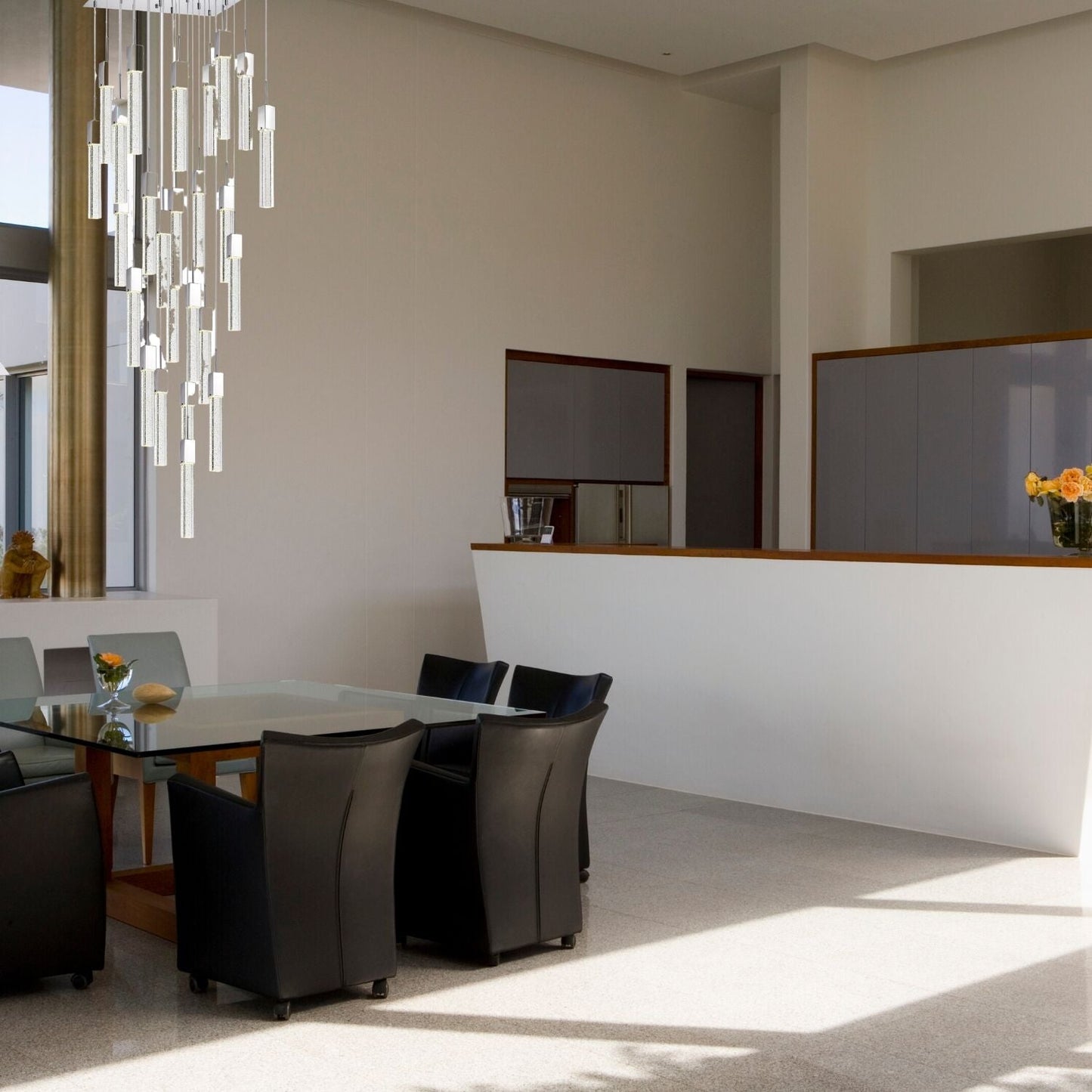 Rectangular Crystal Chandelier - Finesse Decor FN-1133-25