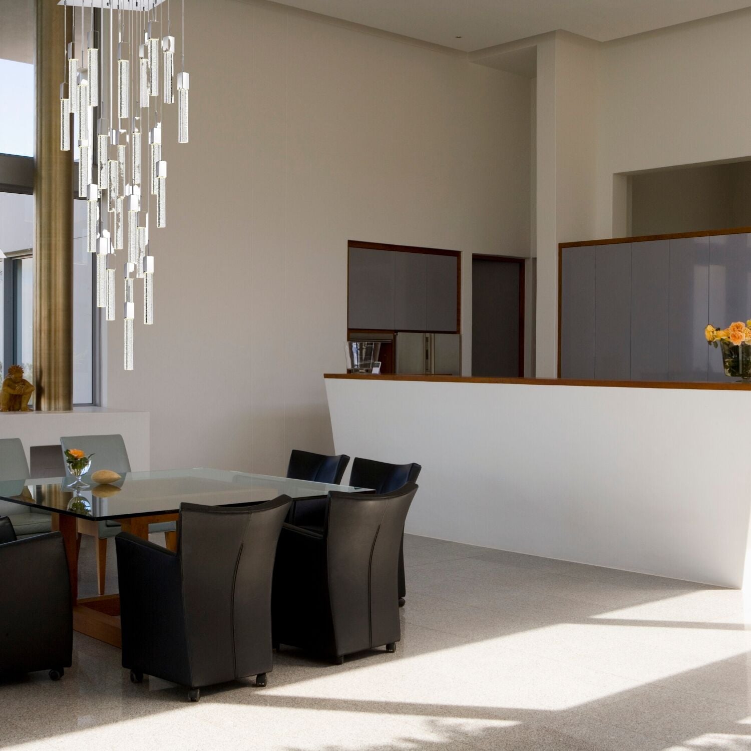 Rectangular Crystal Chandelier - Finesse Decor FN-1133-25