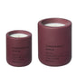 blomus Fraga Candle Set in Concrete Container Port Cinnamon & Apple Fragrance