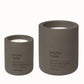 blomus Fraga Candle Set in Concrete Container Tarmac Kyoto Yume Fragrance