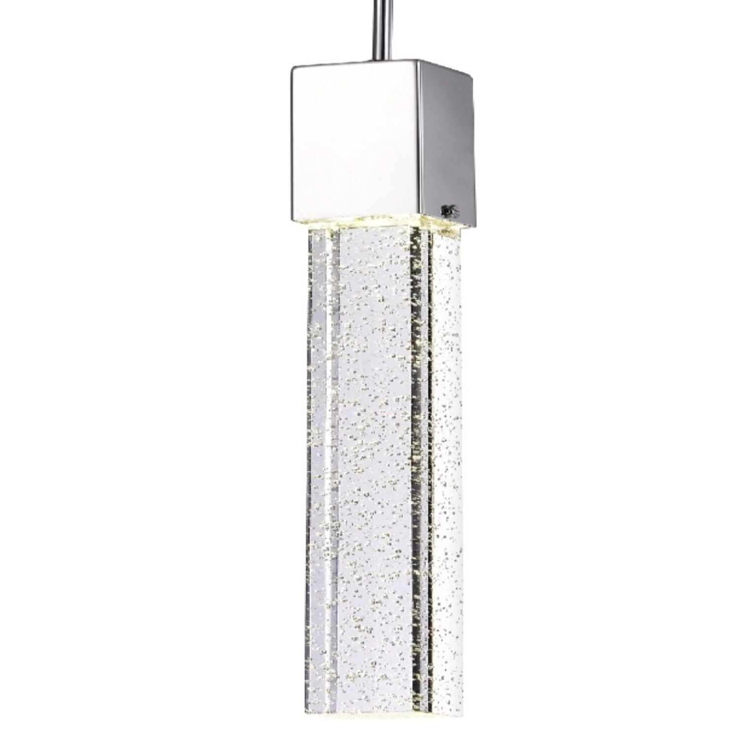 Rectangular Crystal Pendant - Finesse Decor FN-1133-1