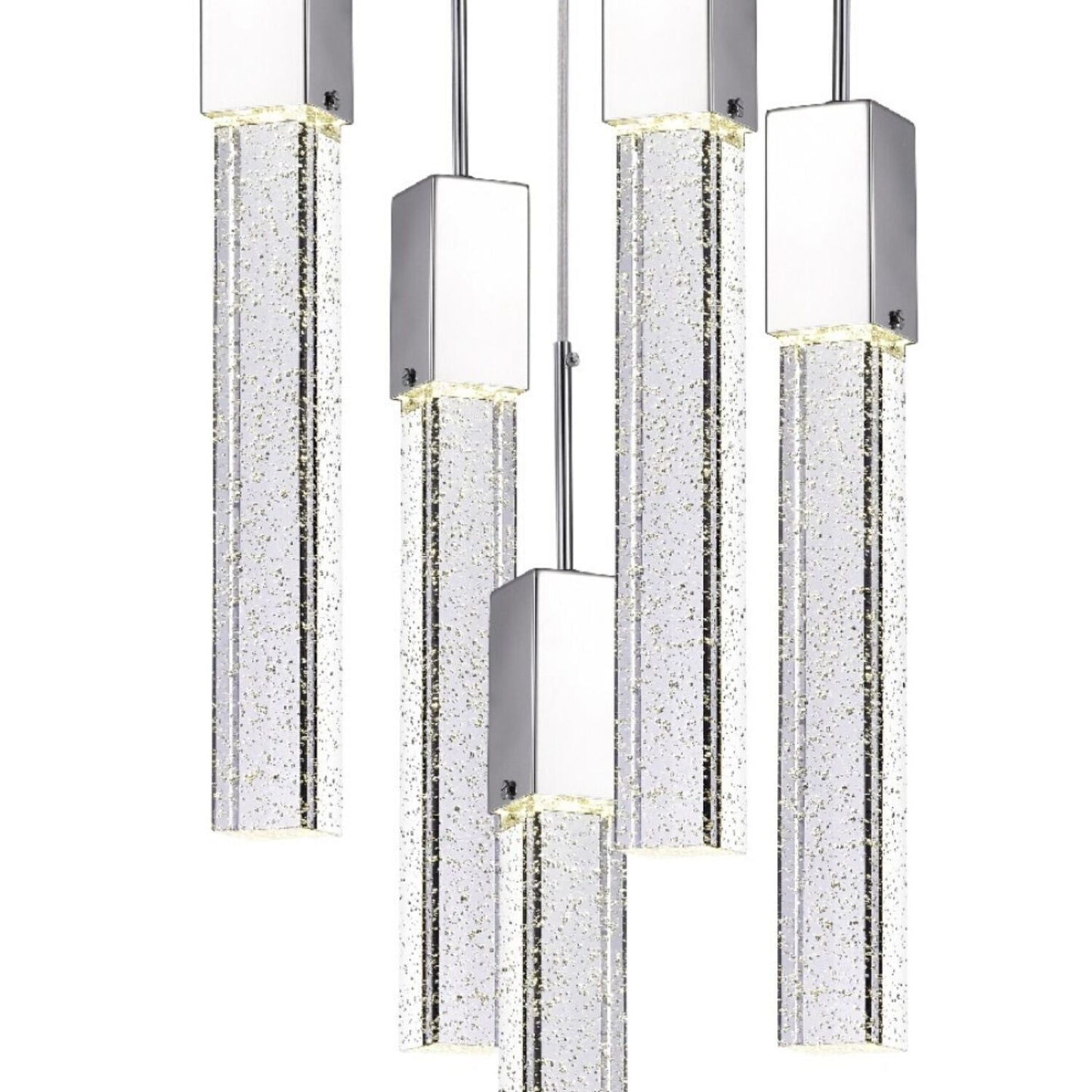 Rectangular Crystal Chandelier - Finesse Decor FN-1133-5