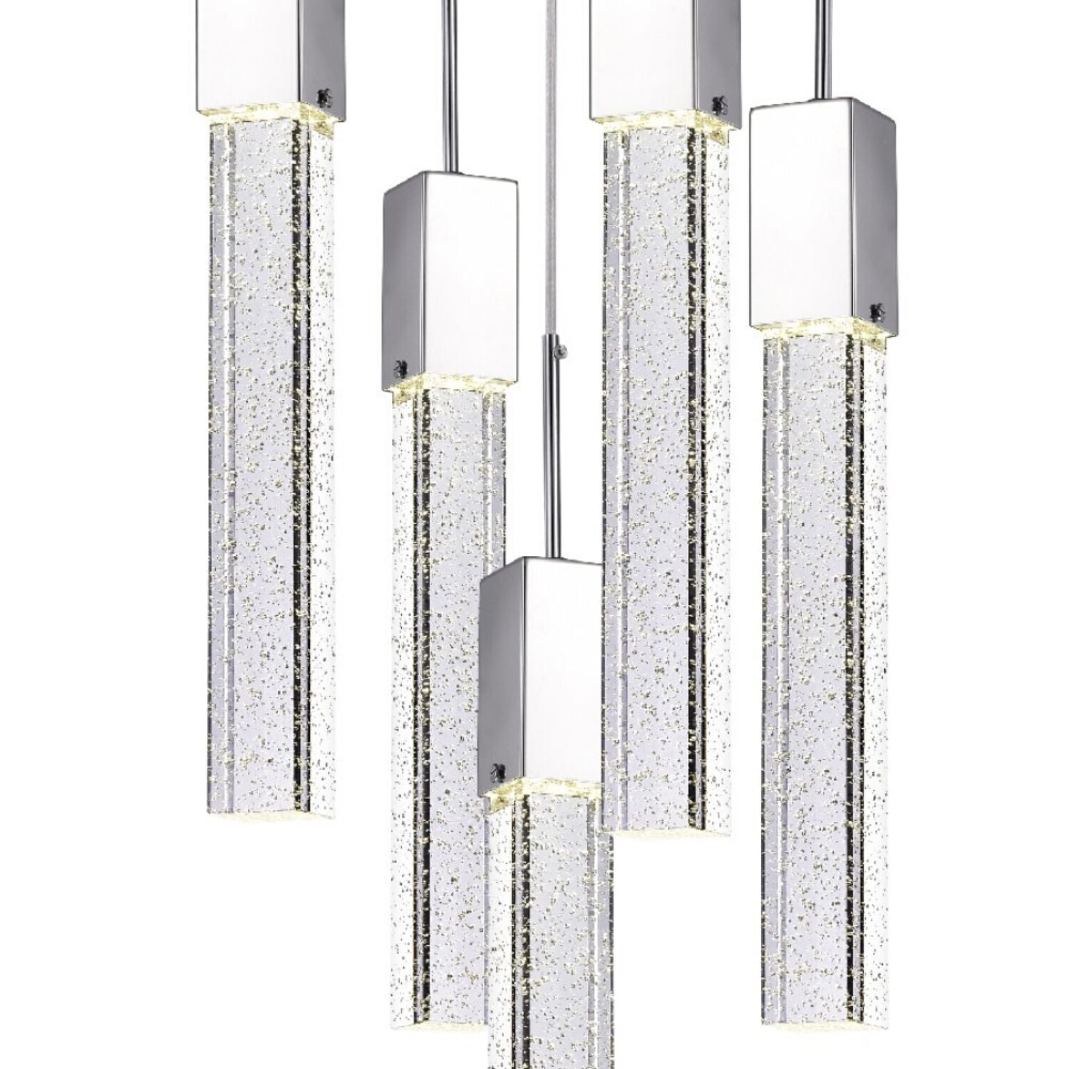 Rectangular Crystal Chandelier - Finesse Decor FN-1133-5