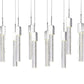 Rectangular Crystal Chandelier - Finesse Decor FN-1133-10