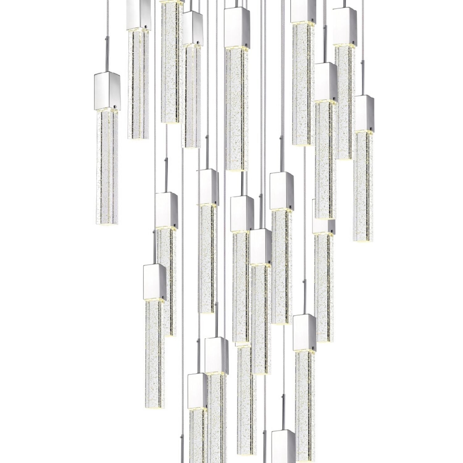 Rectangular Crystal Chandelier - Finesse Decor FN-1133-25