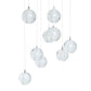 9 light Crystal Spheres Chandelier - Finesse Decor FL-709