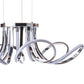 6 Petal Flower Dimmable LED Chandelier - Finesse Decor CH-801