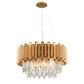 Seneca Falls 26" 6-Light Chandelier Matte Gold by Elk